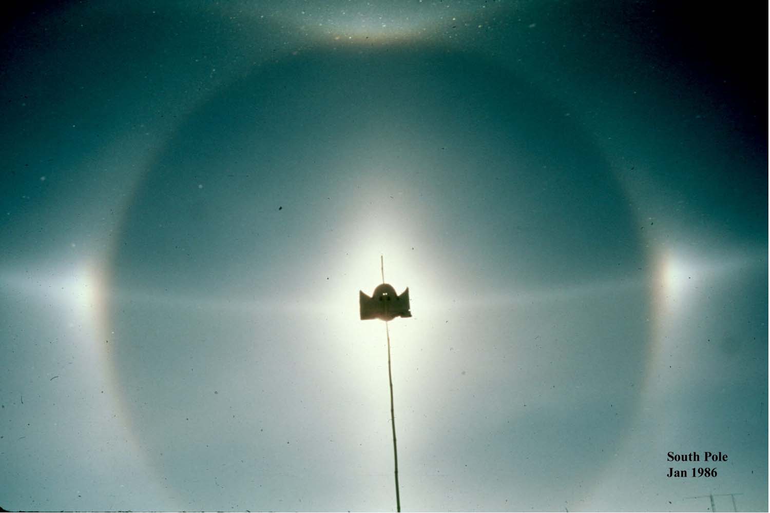 22 deg Halo at South Pole